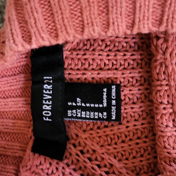 Rust Knit Sweater - Picture 2 of 2